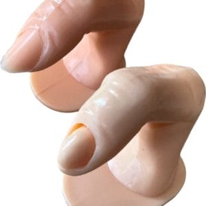 Oefenvingers voor nagels - 2 vingers - Oefenvinger voor nageltips - Oefenvinger voor sjablonen - 2stuks