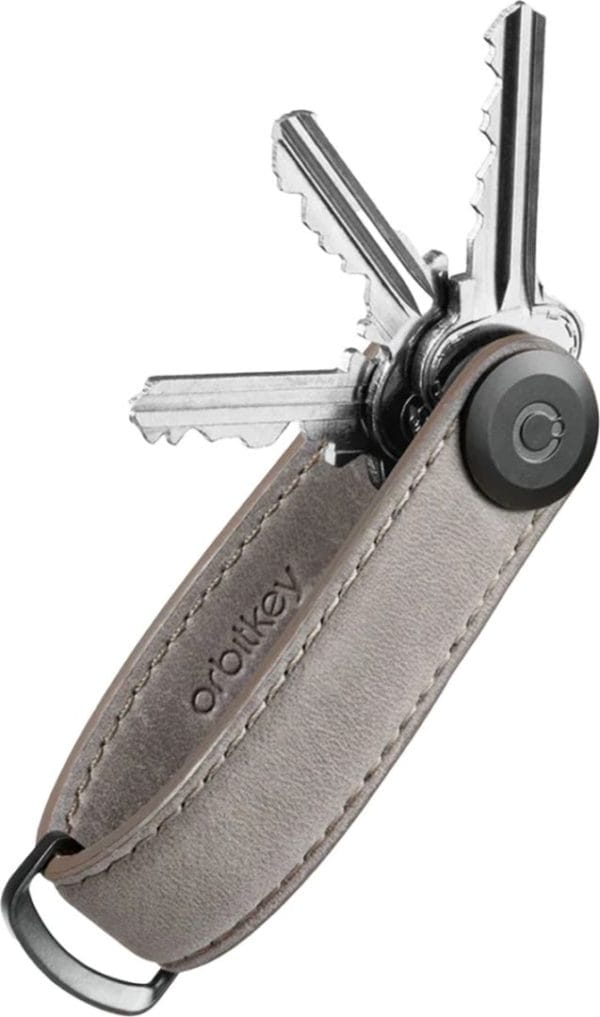 Orbitkey 2. 0 crazy horse sleuteletui driftwood