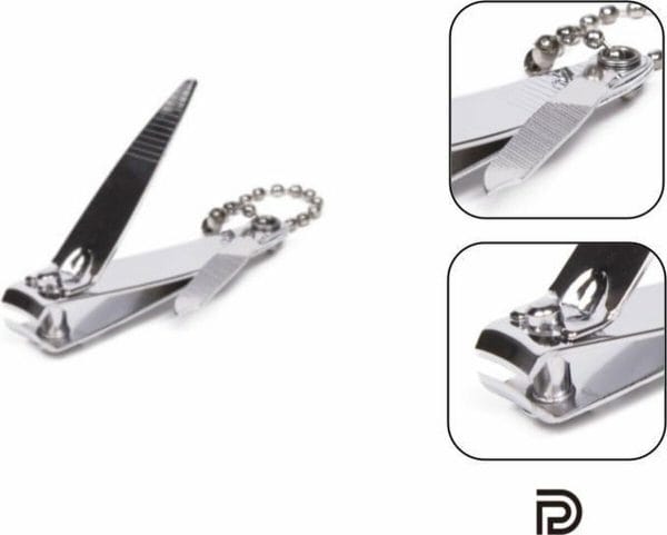 PD - Nagelschaar - 55mm - Links en rechtshandig - Manicure nagelschaar / nagelknipper - Nagelschaar voor vingernagels