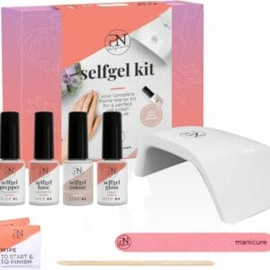 PN Selfcare Gellak Starterspakket - LED Lamp - Vegan Gellak - Nail Wipes & Nagelvijl - 21 Dagen Blijvend Effect