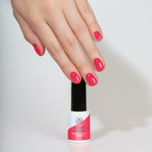 Pn selfcare - hot pink gellak 6ml - roze - vegan selfgel - cruelty free - 10 dagen blijvend - peel off base