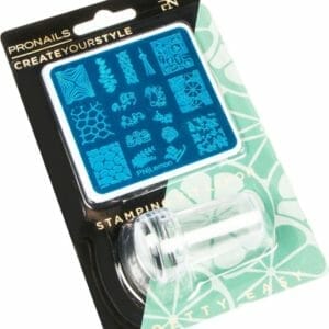 PN Selfcare - Nagelstempel Citroen - Appelblauwzeegroen - Sjablonen - Nail Art - Gellak