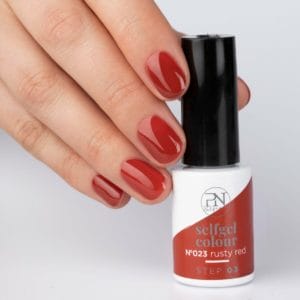 PN Selfcare - Rusty Red Gellak 6ml - Bordeaux - Vegan selfgel - Cruelty free - 10 dagen blijvend - Peel off base