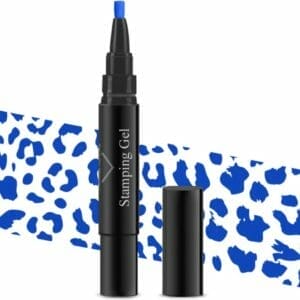 PNS Stamping Gel Pen 24 NEON BLAUW