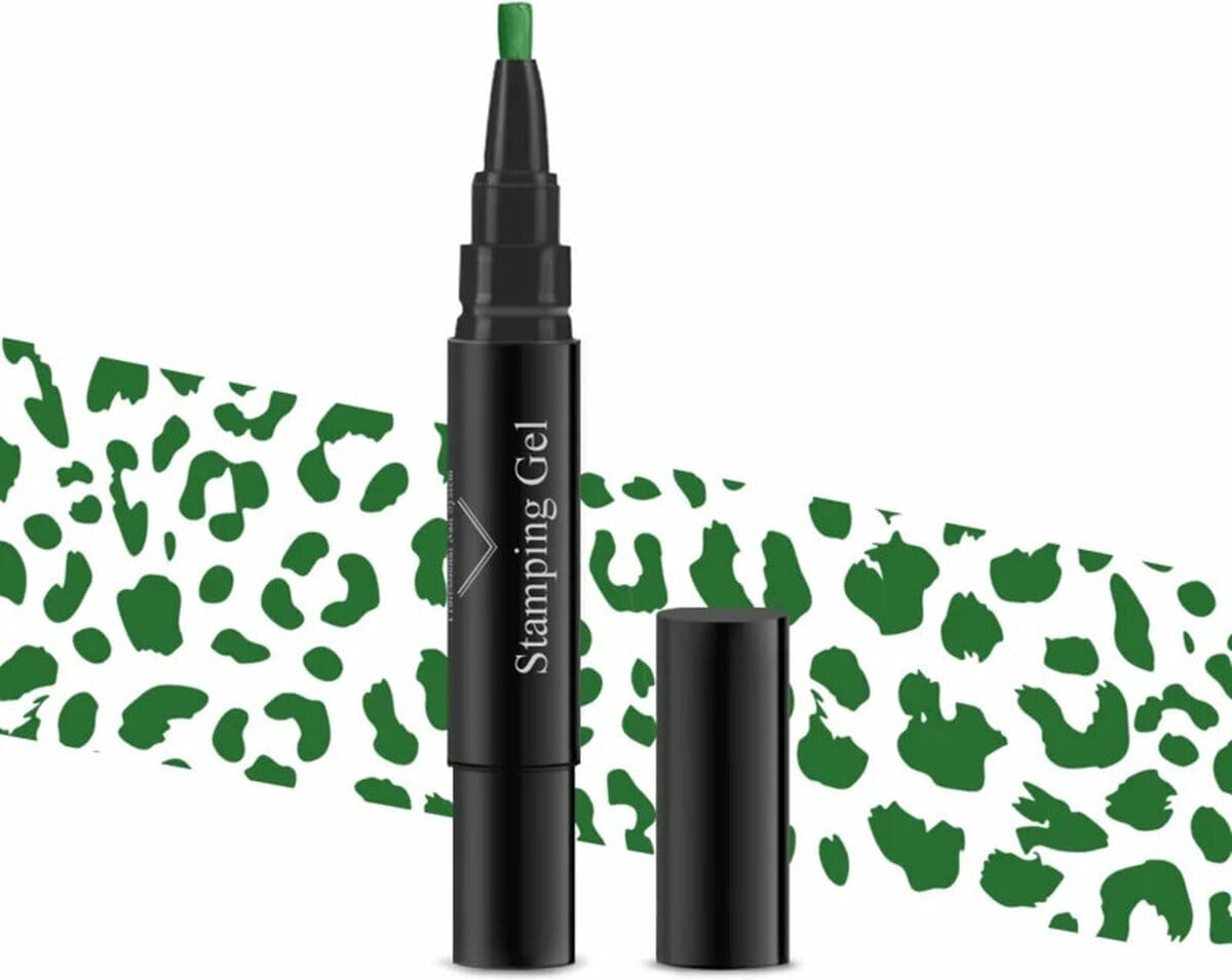 Pns stamping gel pen 26 gras groen Pns stamping gel pen 26 gras groen