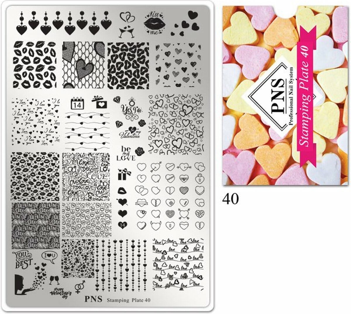 Pns stamping plate 40 Pns stamping plate 40