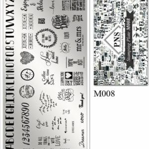 PNS Stamping Plate MINI M008