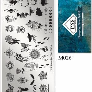 PNS Stamping Plate MINI M026
