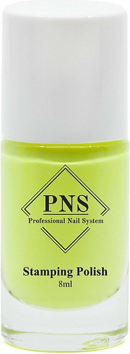 Pns stamping polish no. 37 pastel geel Pns stamping polish no. 37 pastel geel