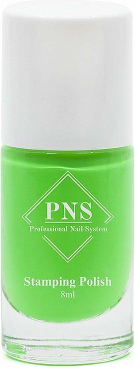 Pns stamping polish no. 46 neon groen Pns stamping polish no. 46 neon groen