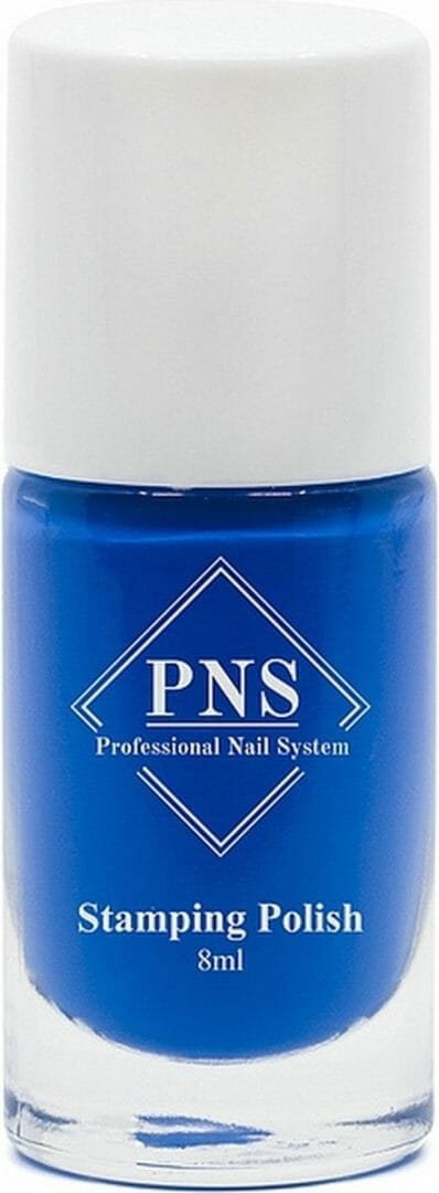 Pns stamping polish no. 47 neon blauw Pns stamping polish no. 47 neon blauw