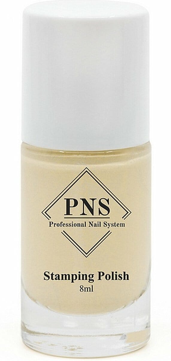 PNS Stamping Polish No.49 Pastel Geel Shimmer