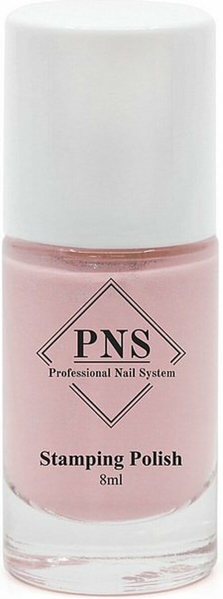 Pns stamping polish no. 50 pastel perzik shimmer