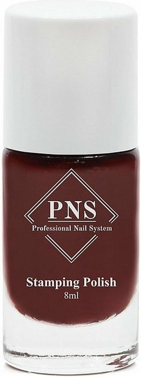 Pns stamping polish no. 66 donker rood Pns stamping polish no. 66 donker rood