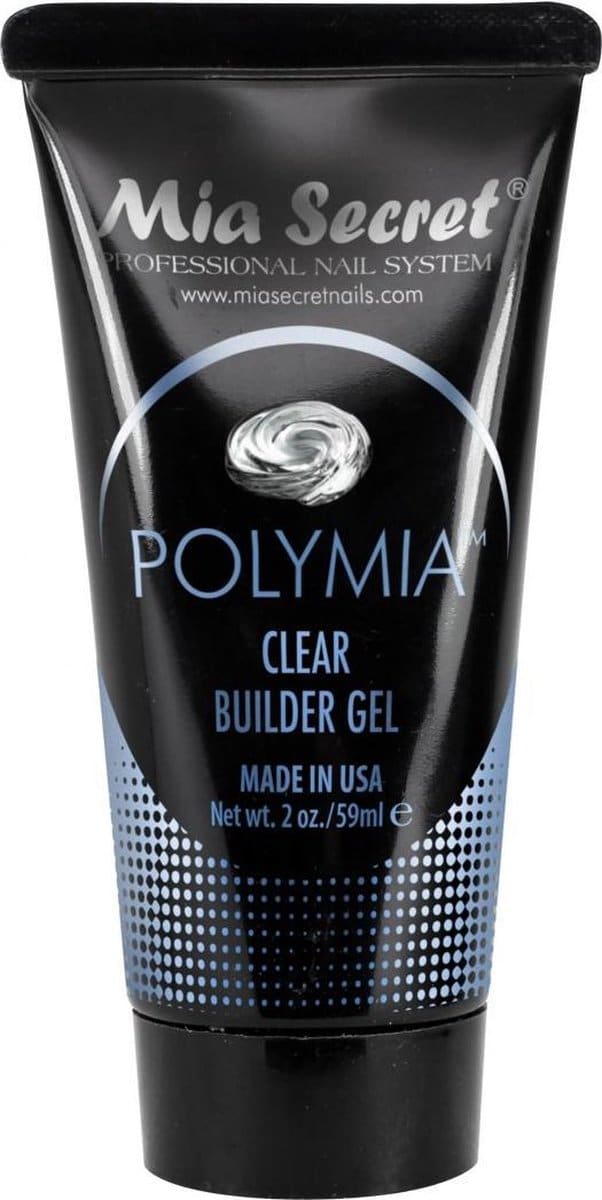 POLYMIA Hybride Polygel Clear Builder Gel - Opbouwgel - 59 ml Gel