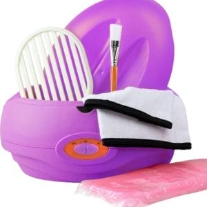 Paraffinebad set standaard Paars