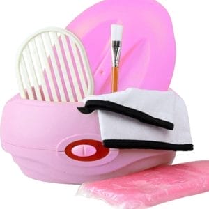 Paraffinebad set standaard roze