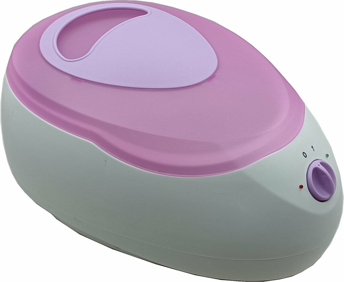 Paraffinebad set standaard wit/roze pro Paraffinebad set standaard wit/roze pro