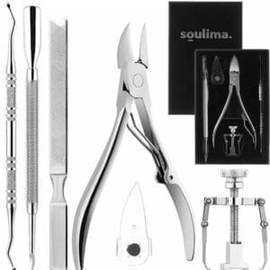 Pedicure Set 6-Delig - Nagelverzorging - Starterset - Ingegroeide Teennagel - Nagelknipper