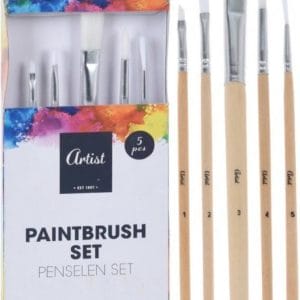 Penselen set 5 stuks