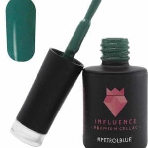 #Petrolblue - Influence Gellac - UV/LED Gellak - Gel nagellak - Gel lak - Blauw - Groen - 10 ml