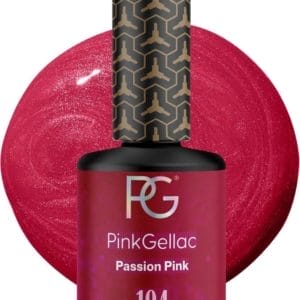 Pink Gellac 104 Passion Pink Gellak Nagellak 15ml - Roze Gelnagellak - Gelnagels producten - Gel Nails - Gelnagel