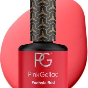 Pink Gellac 133 Fuchsia Red Gellak 15ml - Rode Gellak Nagellak - Manicure voor Gelnagels - Gel Nagellak