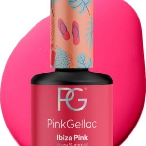 Pink Gellac 161 Ibiza Pink Gellak 15ml - Roze Gel nagellak - Gelnagels Producten - Gel Nails - Gelnagel