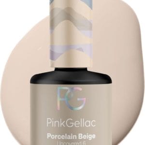 Pink Gellac 298 Porcelain Beige Gel Lak 15ml - Beige Gellak Nagellak - Gelnagels Producten - Glanzende Gel Nails