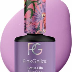 Pink Gellac 324 Lila Lotus Gellak Nagellak 15ml - Gel Lak - Glanzend Paars - Gelnagels Producten - Gel Nails