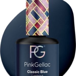 Pink Gellac 338 Classic Blue gellak nagellak 15ml - Blauwe Gel Lak - Gelnagels Producten - Gel Nails