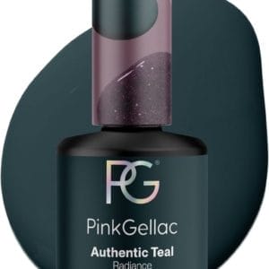 Pink Gellac 361 Authentic Teal Gellak Nagellak 15ml - Glanzend Blauwe Gel Lak - Gelnagels Producten - Gel Nails