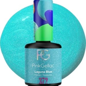 Pink Gellac Blauwe Gellak Nagellak - Gelnagellak - Gelnagels producten - Gel Nails - 372 Laguna Blue