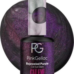 Pink Gellac Cat Eye Gellak zonder Magneet Paars - 15 ml