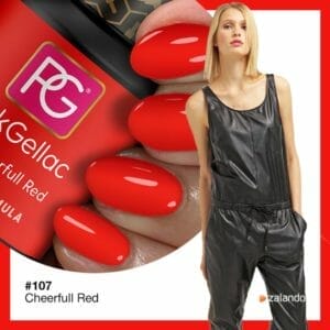 Pink Gellac - Cheerfull Red - Gellak - Vegan - Rood - Glanzend - 15ml
