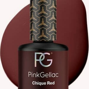 Pink Gellac | Chique Red - Gellak - Vegan - Rood - Creamy Finish - 15 ml