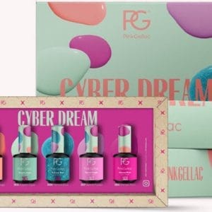 Pink Gellac Collection Box Cyber Dream - Gellak Set Kleuren van 5 x 15ml Lente Kleuren - Gelnagellak - Gel Lak