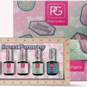 Pink Gellac Collection Box Sweet Harmony - Gellak Set Kleuren van 5 x 15ml Dreamy Kleuren - Gelnagellak voor Gelnagels - Gel Nagellak