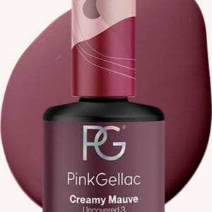 Pink Gellac | Creamy Mauve - Gellak - Vegan - Paars - Creamy Finish - 15 ml