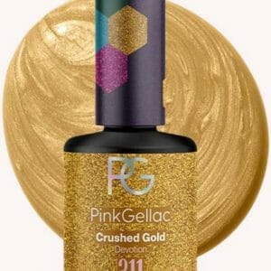 Pink Gellac - Crushed Gold - Gellak - Vegan - Goud - Glanzend - 15ml