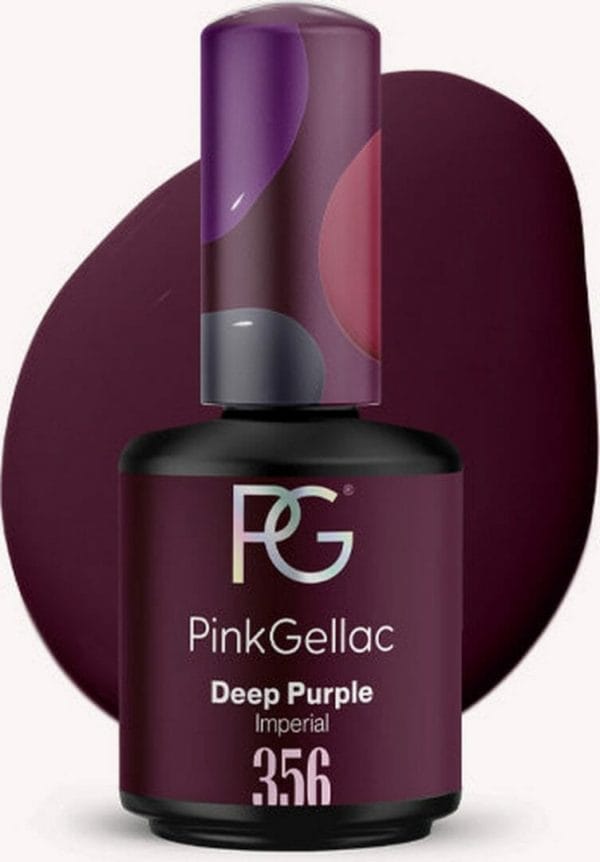 Pink gellac | deep purple - gellak - vegan - paars - creamy finish - 15 ml
