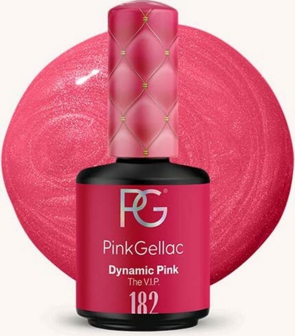 Pink gellac - dynamic pink - gellak - roze - 15 ml