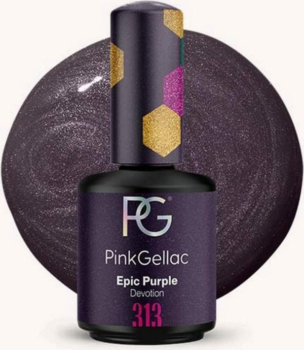 Pink Gellac - Epic Purple - Gellak - Vegan - Paars - Glanzend - 15ml