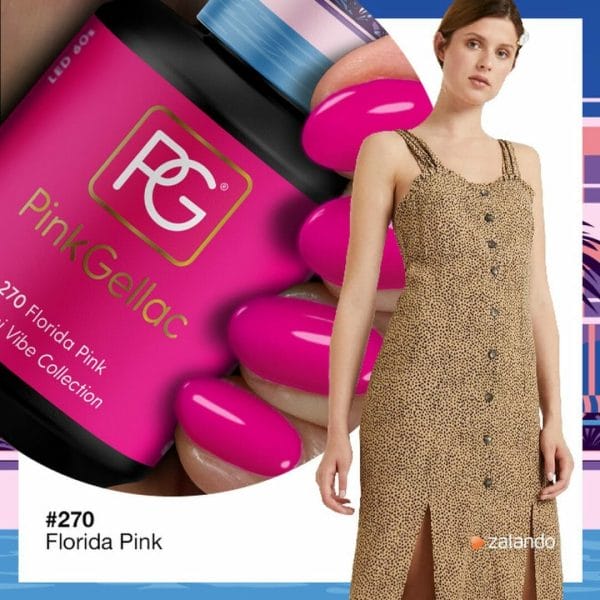 Pink Gellac - Florida Pink - Gellak - Vegan - Roze - Glanzend - 15ml