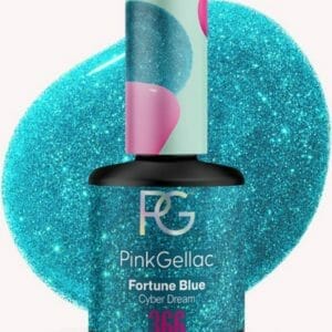 Pink Gellac - Fortune Blue - Gellak - Vegan - Blauw - Glanzend - 15ml