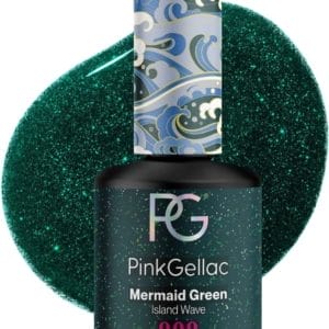 Pink Gellac Gellak Groen 15ml - Groene Gellak Nagellak - Gelnagels Producten - 303 Mermaid Green