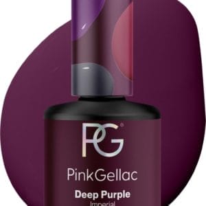 Pink Gellac Gellak Paars 15ml - Paars Gelnagels Producten - Gel Nails - Gel Lak - 356 Deep Purple