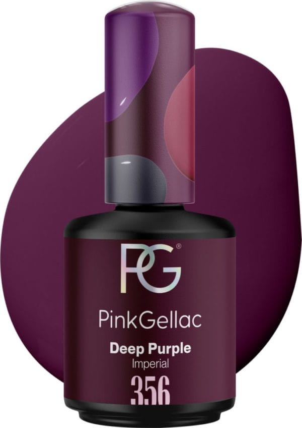 Pink gellac gellak paars 15ml - paars gelnagels producten - gel nails - gel lak - 356 deep purple