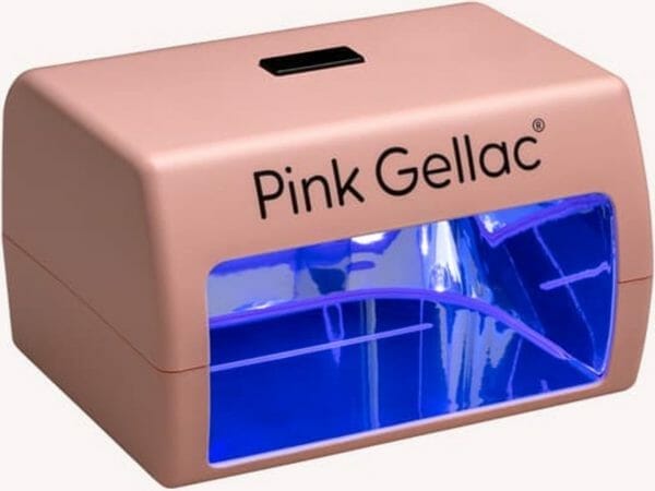 Pink gellac | led lamp - nageldroger voor gellak - peach - met timer