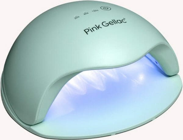 Pink gellac - led lamp nagels - nageldroger voor gellak nagellak - met timer - lichtgroen